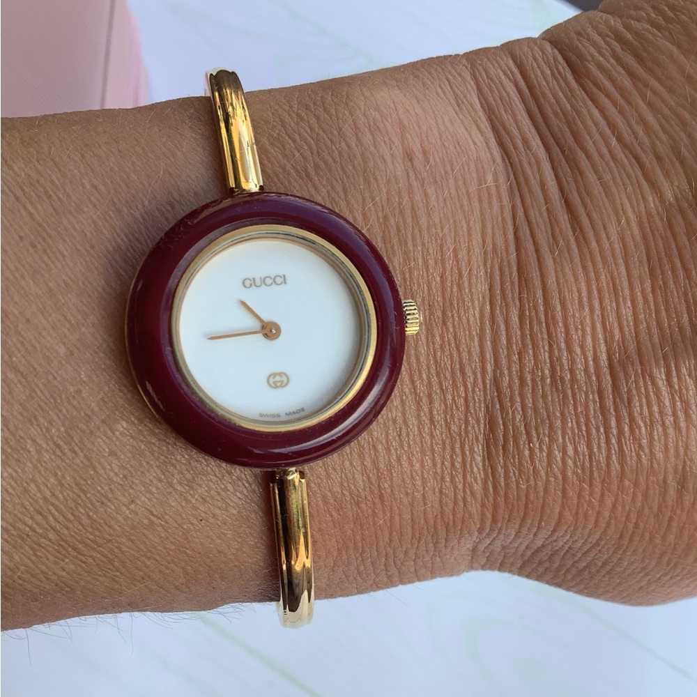 Interchangeable Bezel Bangle Watch with Colorful Rings💝 - Picture 3 of 13